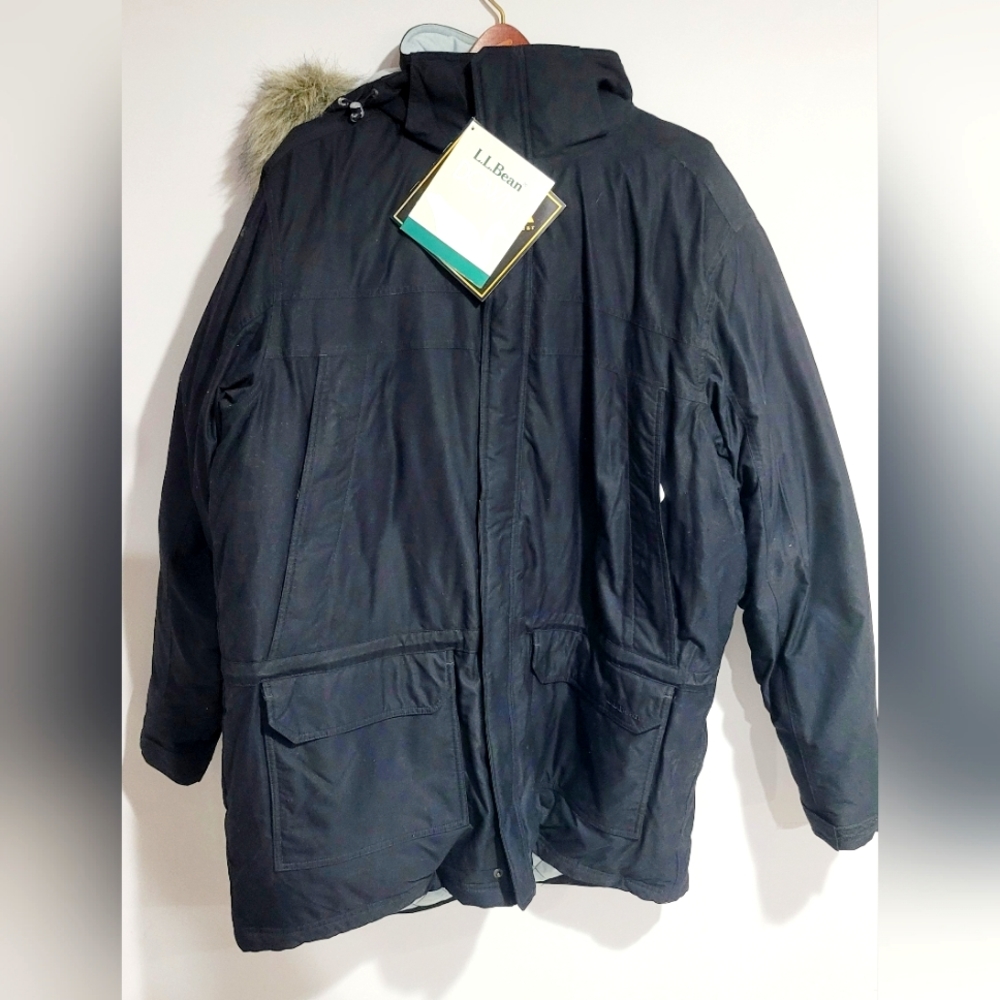 LL BEAN GOOSE DOWN JACKET - Picture 1 of 3